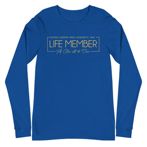 Sigma Gamma Rho | Classic Life Member Long Sleeve Tee