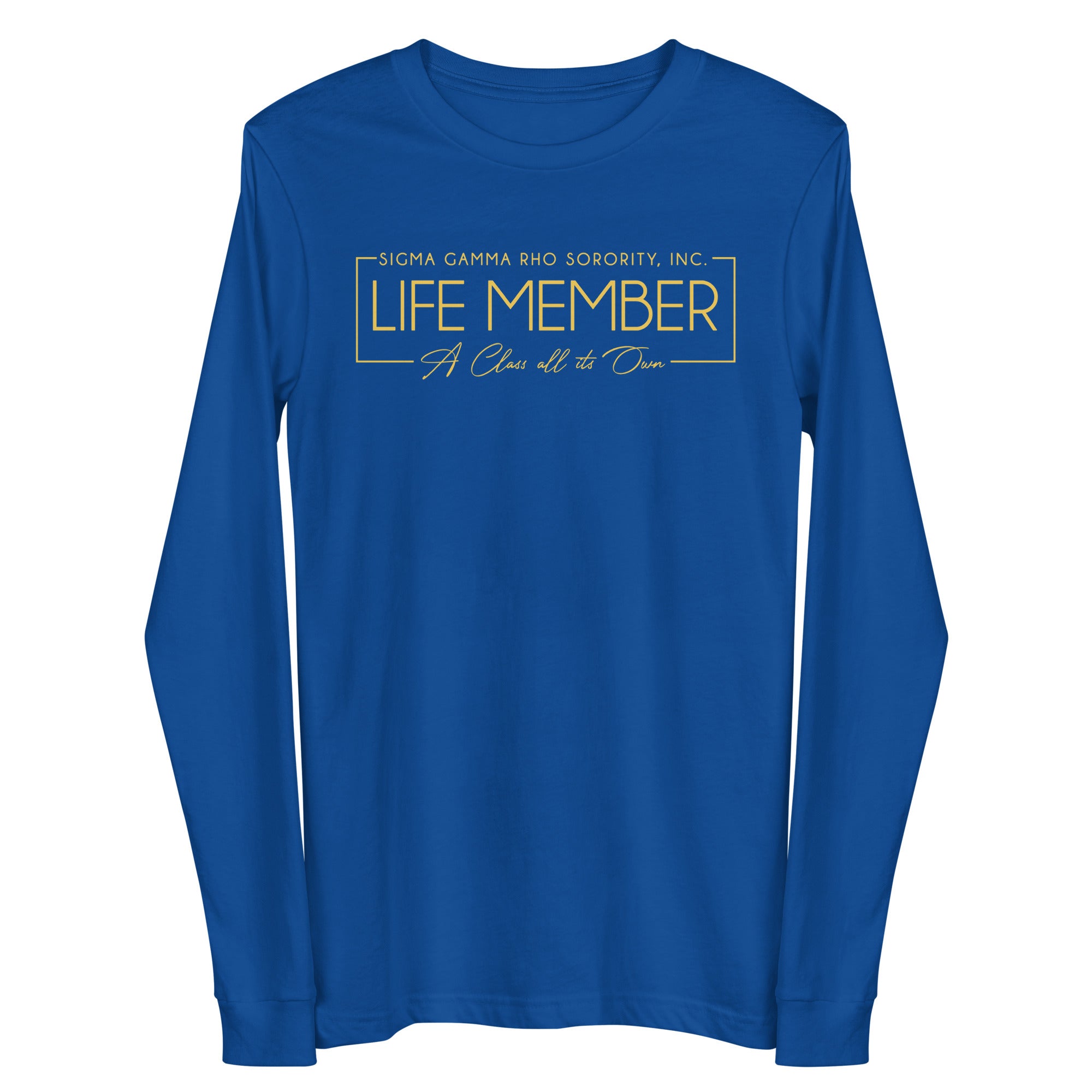 Sigma Gamma Rho | Classic Life Member Long Sleeve Tee